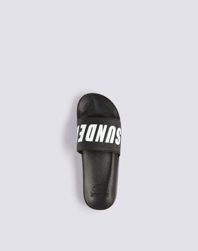 PETRO STRAP SLIPPER WITH LOGO