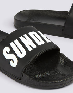 PETRO STRAP SLIPPER WITH LOGO