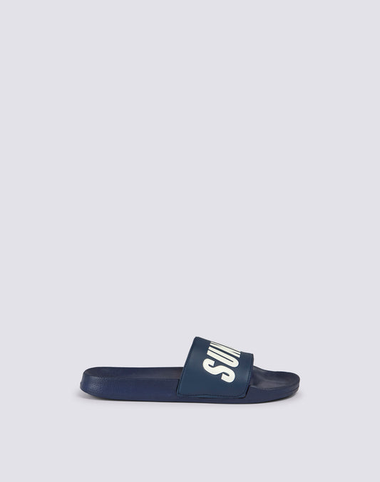 PETRO STRAP SLIPPER WITH LOGO