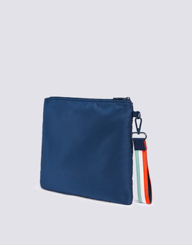 LUDWIG - CLUTCH BAG WITH RAINBOW DETAIL