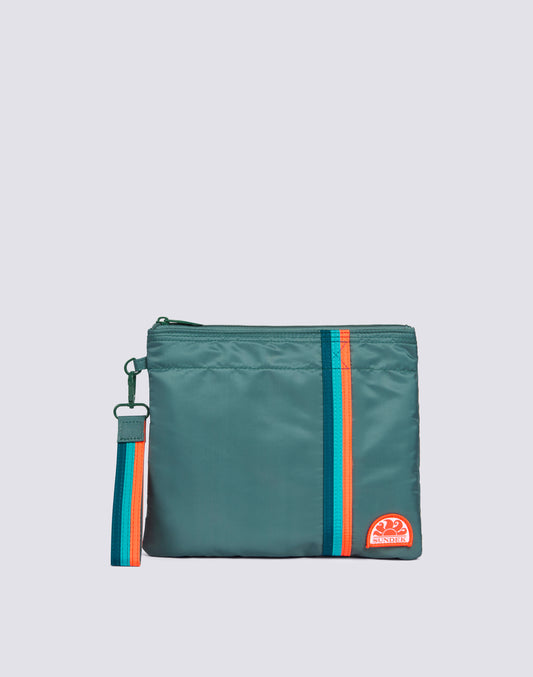 LUDWIG - CLUTCH BAG WITH RAINBOW DETAIL