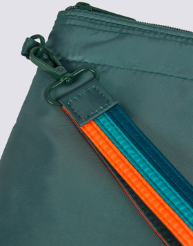 LUDWIG - CLUTCH BAG WITH RAINBOW DETAIL