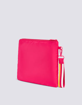 LUDWIG - CLUTCH BAG WITH RAINBOW DETAIL