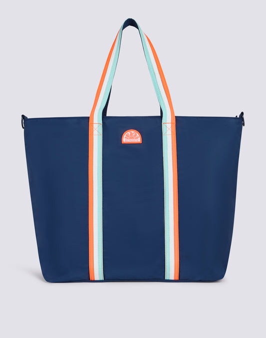 BON - BEACH BAG WITH RAINBOW DETAILS