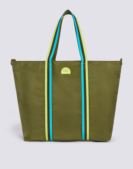 BON - BEACH BAG WITH RAINBOW DETAILS