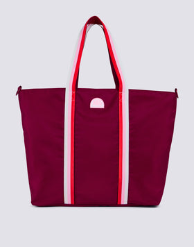 BON - BEACH BAG WITH RAINBOW DETAILS