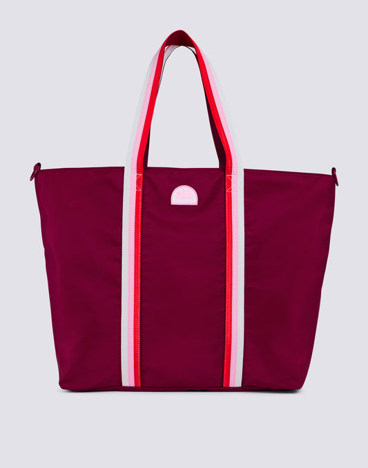 BON - BEACH BAG WITH RAINBOW DETAILS