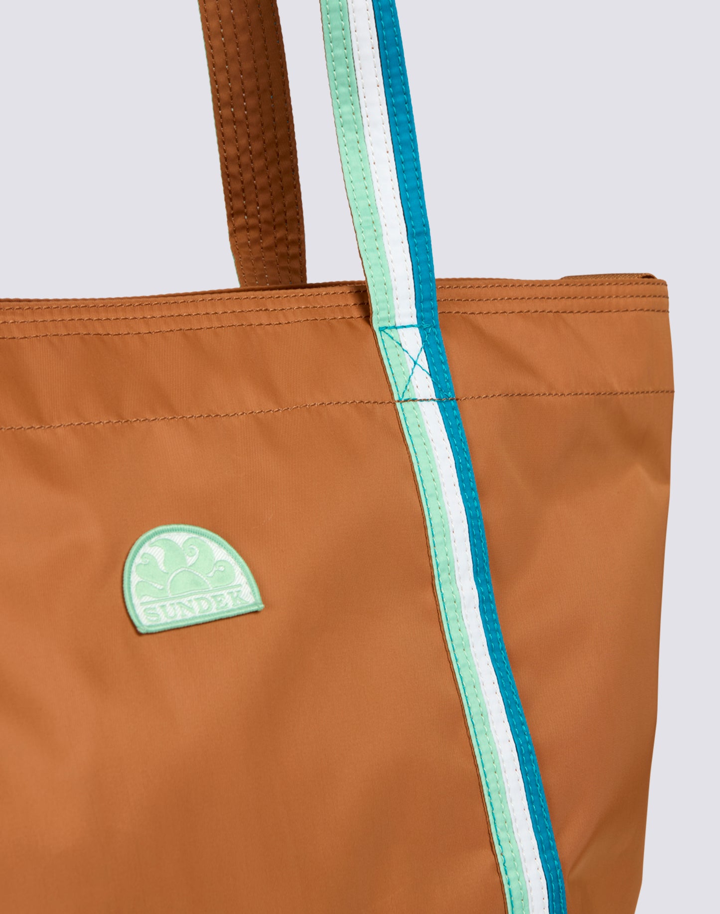 BON - BEACH BAG WITH RAINBOW DETAILS