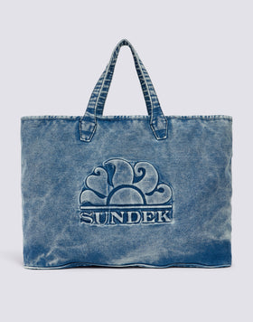 ROGERS - GARMENT DYED BIG BEACH BAG