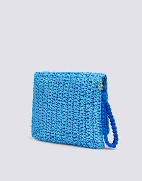 GABI - PAPER STRAW CLUTCH BAG