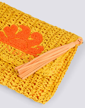 GABI - PAPER STRAW POCHETTE
