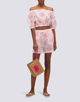 GABI - PAPER STRAW CLUTCH BAG