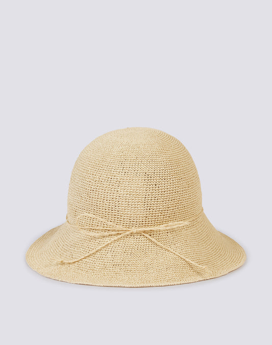 RIGID STRAW FISHERMAN'S HAT