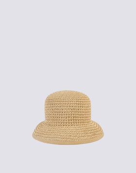 RIGID STRAW FISHERMAN'S HAT