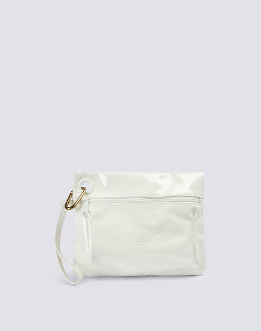 CLUTCH BAG WITH CARABINER
