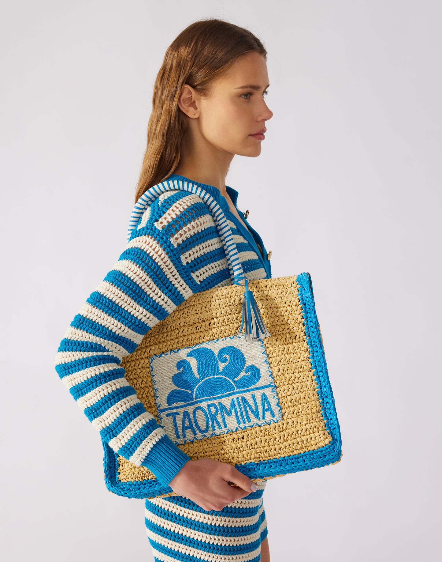 TAORMINA RAFFIA BAG