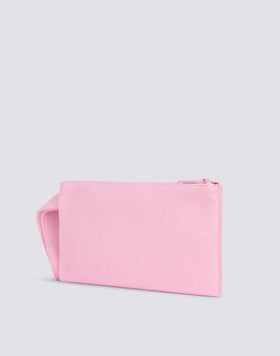 CLUTCH IN STONE WASHED CANVAS COTTON