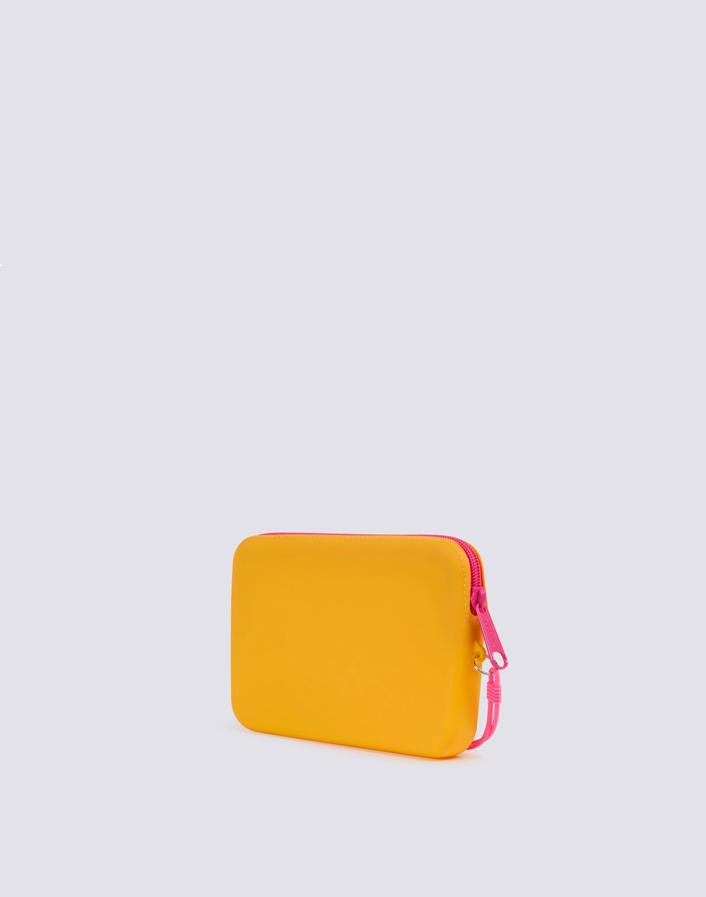 MINI RUBBER CLUTCH BAG WITH LOGO