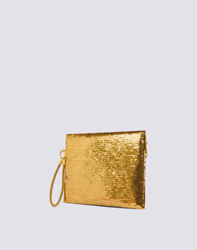 CHER - SEQUIN CLUTCH BAG