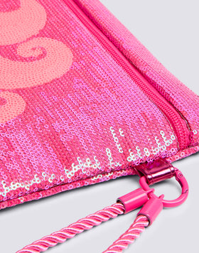 CHER - SEQUIN CLUTCH BAG