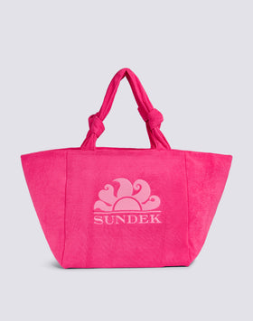 TERRY CLOTH TOTE BAG