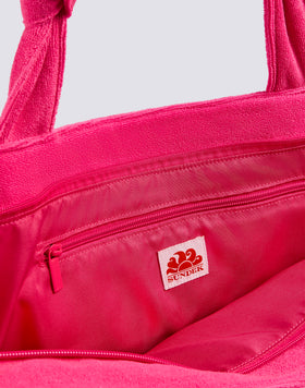 TERRY CLOTH TOTE BAG