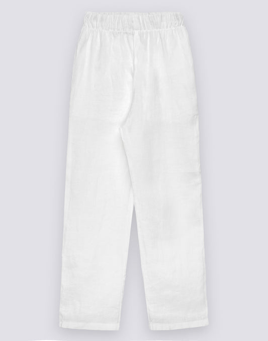 BOYS' LONG LINEN TROUSERS