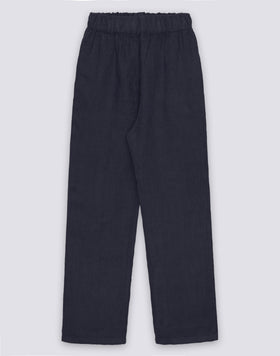 BOYS' LONG LINEN TROUSERS