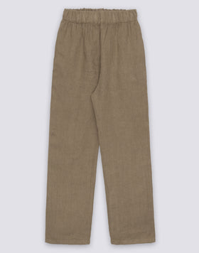 BOYS' LONG LINEN TROUSERS