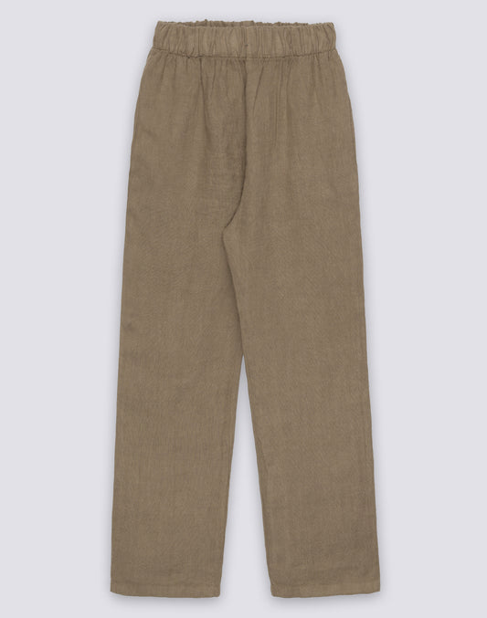 BOYS' LONG LINEN TROUSERS