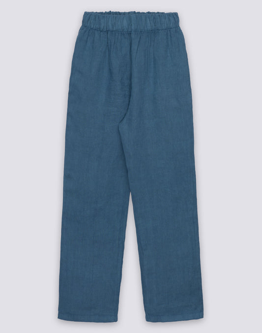 BOYS' LONG LINEN TROUSERS
