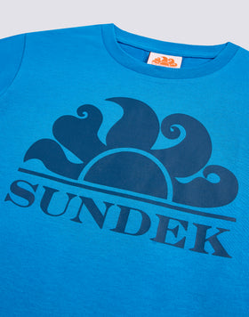MINI NEW SIMEON LOGO CREW-NECK T-SHIRT