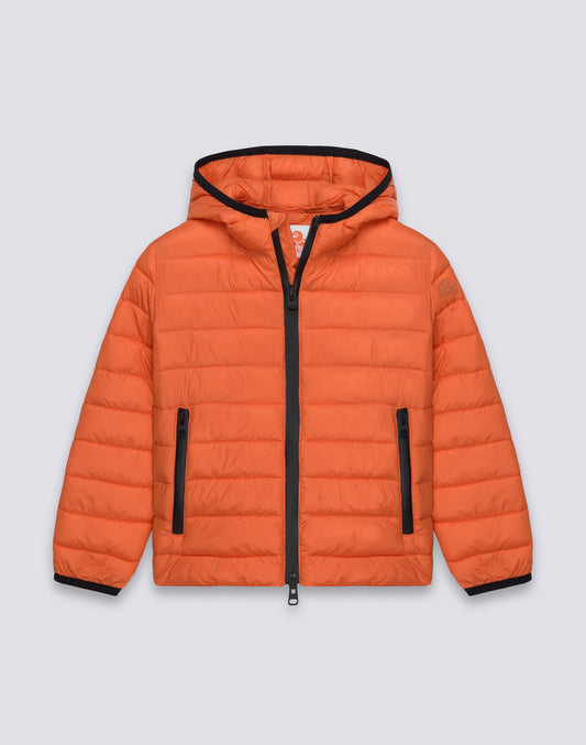 KIDS' 100G PADDED JACKET WITH HOOD