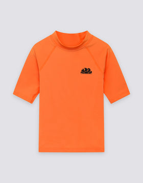 UPF 50 CHILDREN'S RASHGUARD WITH ROUND NECK