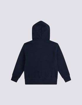 SWEATSHIRT WITH POUCH POCKET AND CENTRAL FULL ZIP