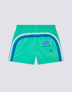 BOY’S SWIMSHORTS SHORT ELASTICATED WAIST ICONIC TAFFETA