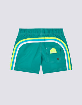 BOY’S SWIMSHORTS SHORT ELASTICATED WAIST ICONIC TAFFETA