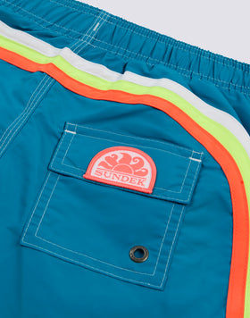 BOY’S SWIMSHORTS SHORT ELASTICATED WAIST ICONIC TAFFETA
