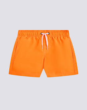 CHILDREN'S SWIM SHORTS WITH ELASTICATED WAIST ICONIC TAFFETA