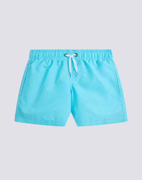 CHILDREN'S SWIM SHORTS WITH ELASTICATED WAIST ICONIC TAFFETA