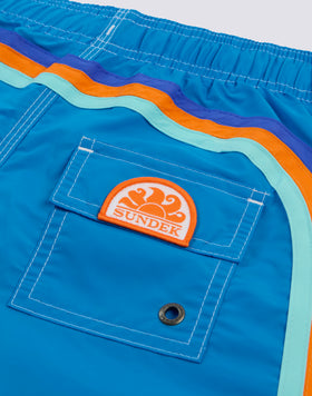 BOY’S SWIMSHORTS SHORT ELASTICATED WAIST ICONIC TAFFETA