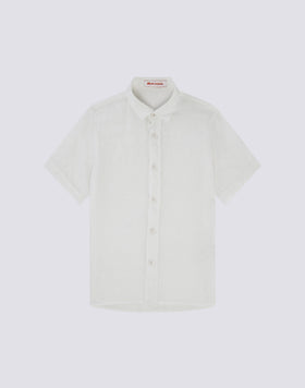 CHILDREN'S SHORT-SLEEVED LINEN SHIRT
