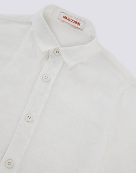 CHILDREN'S SHORT-SLEEVED LINEN SHIRT