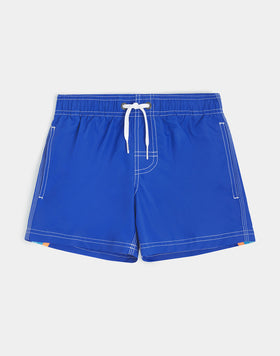 STRETCH WAIST SWIM TRUNKS