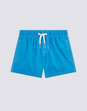 SHORT SWIM SHORTS WITH AN ELASTICATED WAISTBAND REPREVE®