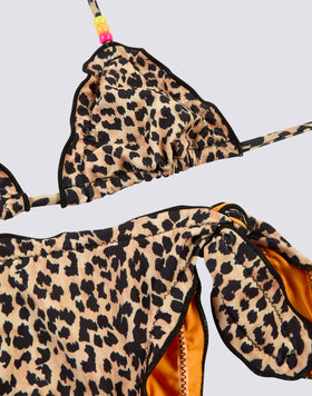 MINI MAGNOLIA BIKINI WITH SWEET LEOPARD PRINT