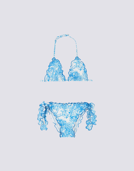 FLEUR DE JOIE PRINT MINI BIKINI