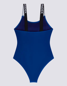 COSTUME INTERO BAMBINA CON SPALLINE LOGATE