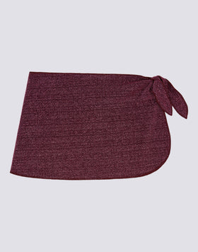 MINI GIRLS' RUFFLED LUREX SARONG