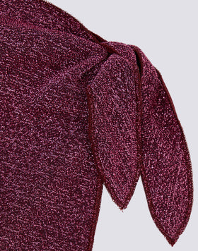 MINI GIRLS' RUFFLED LUREX SARONG